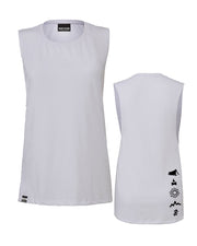 Women's Everyday Scoop Tank- White